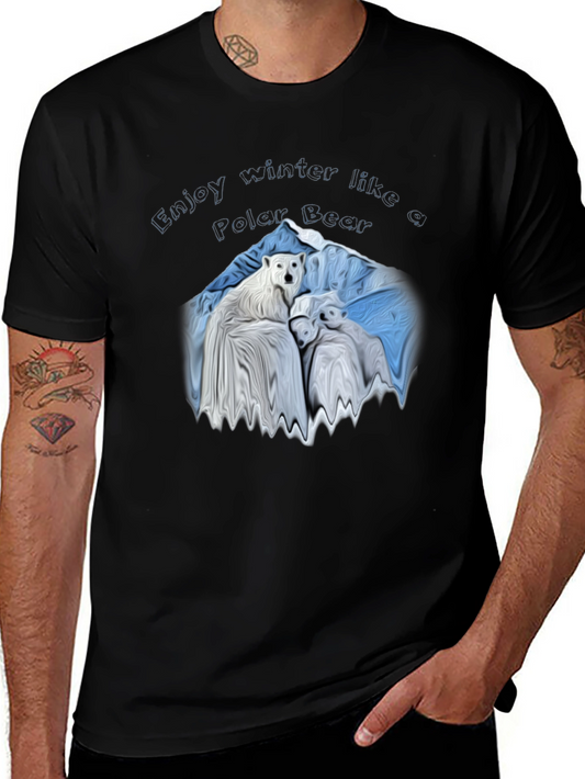 Enjoy Winter Like a Polar Bear T-Shirt
