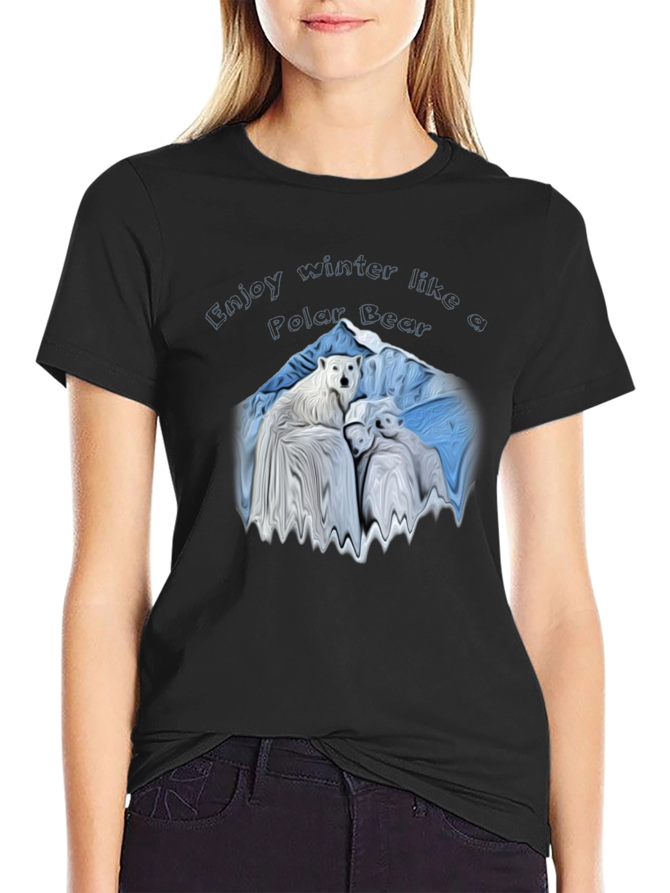 Enjoy Winter Like a Polar Bear T-Shirt