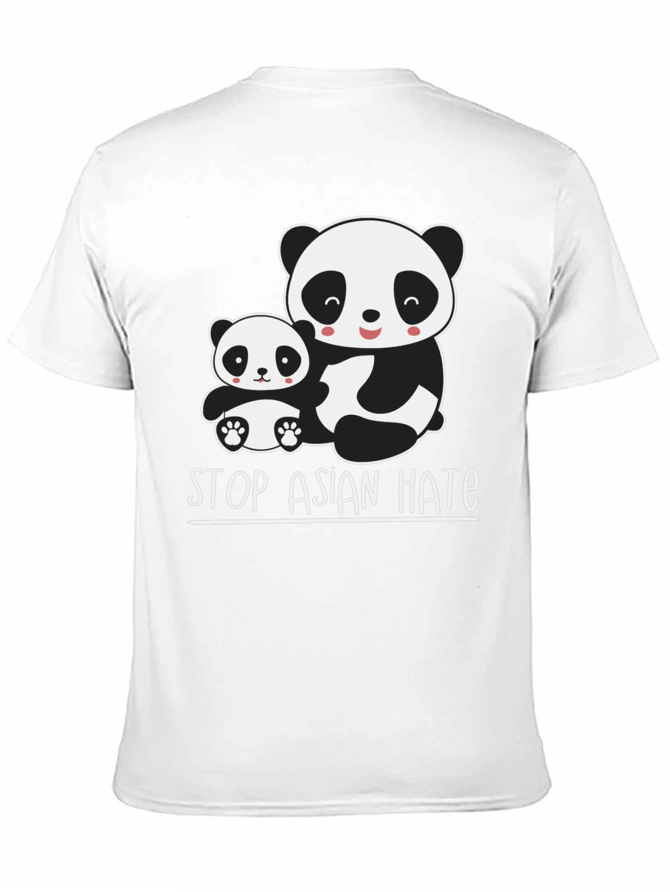 Stop Asian Hate Panda T-Shirt