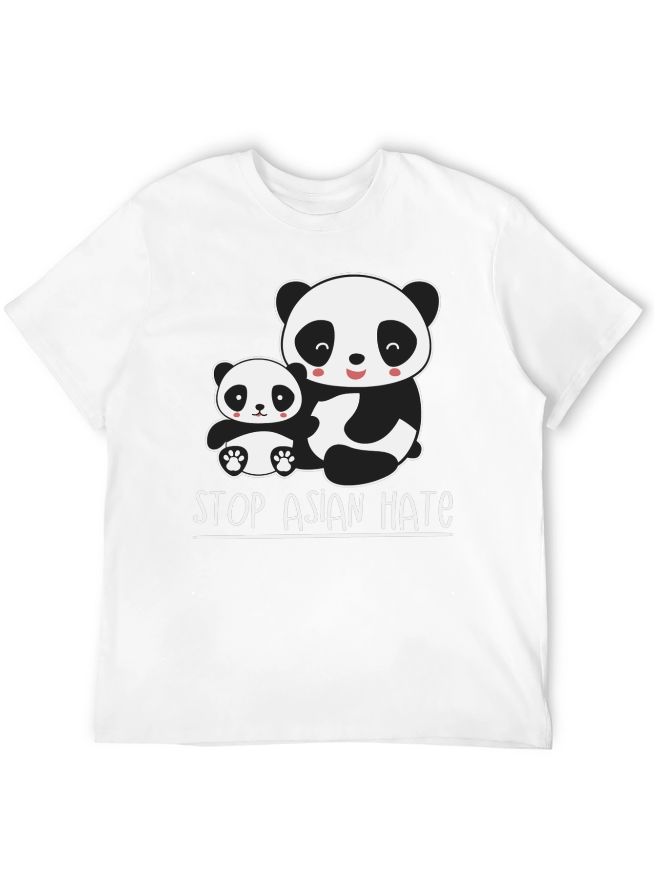 Stop Asian Hate Panda T-Shirt