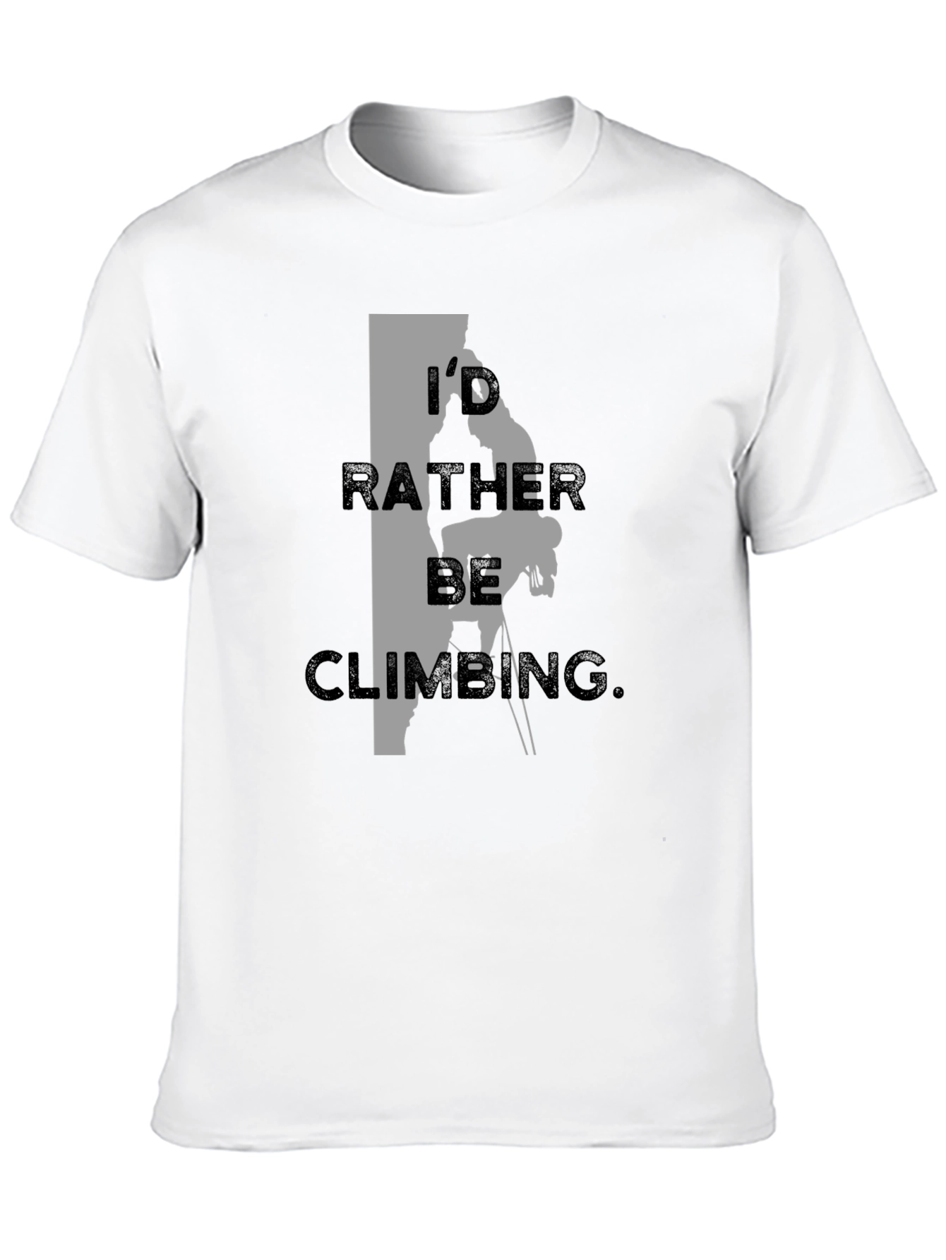 Climbing T-Shirt - Id Rather Be Climbing