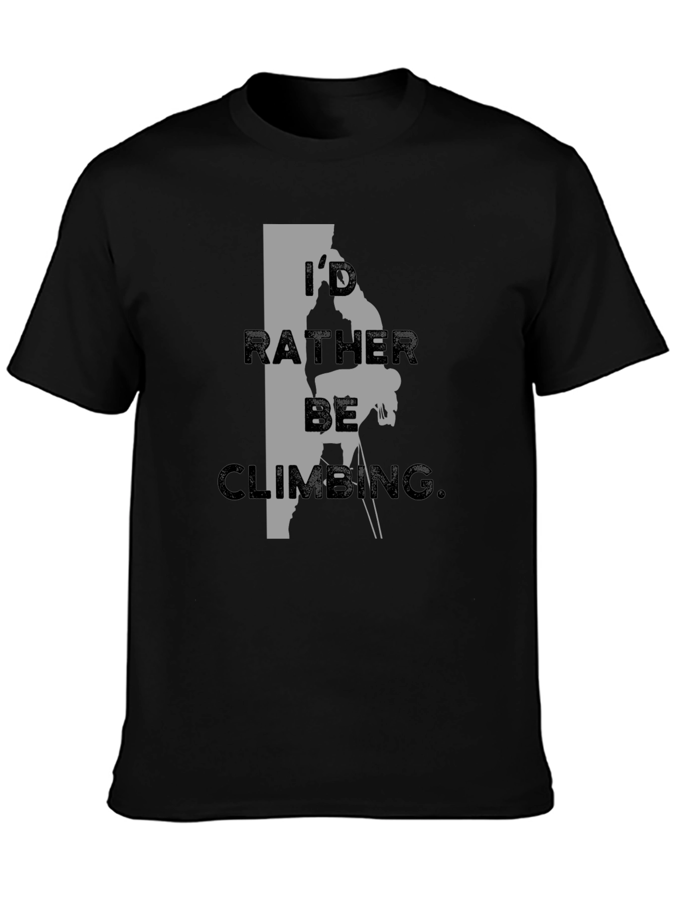 Climbing T-Shirt - Id Rather Be Climbing
