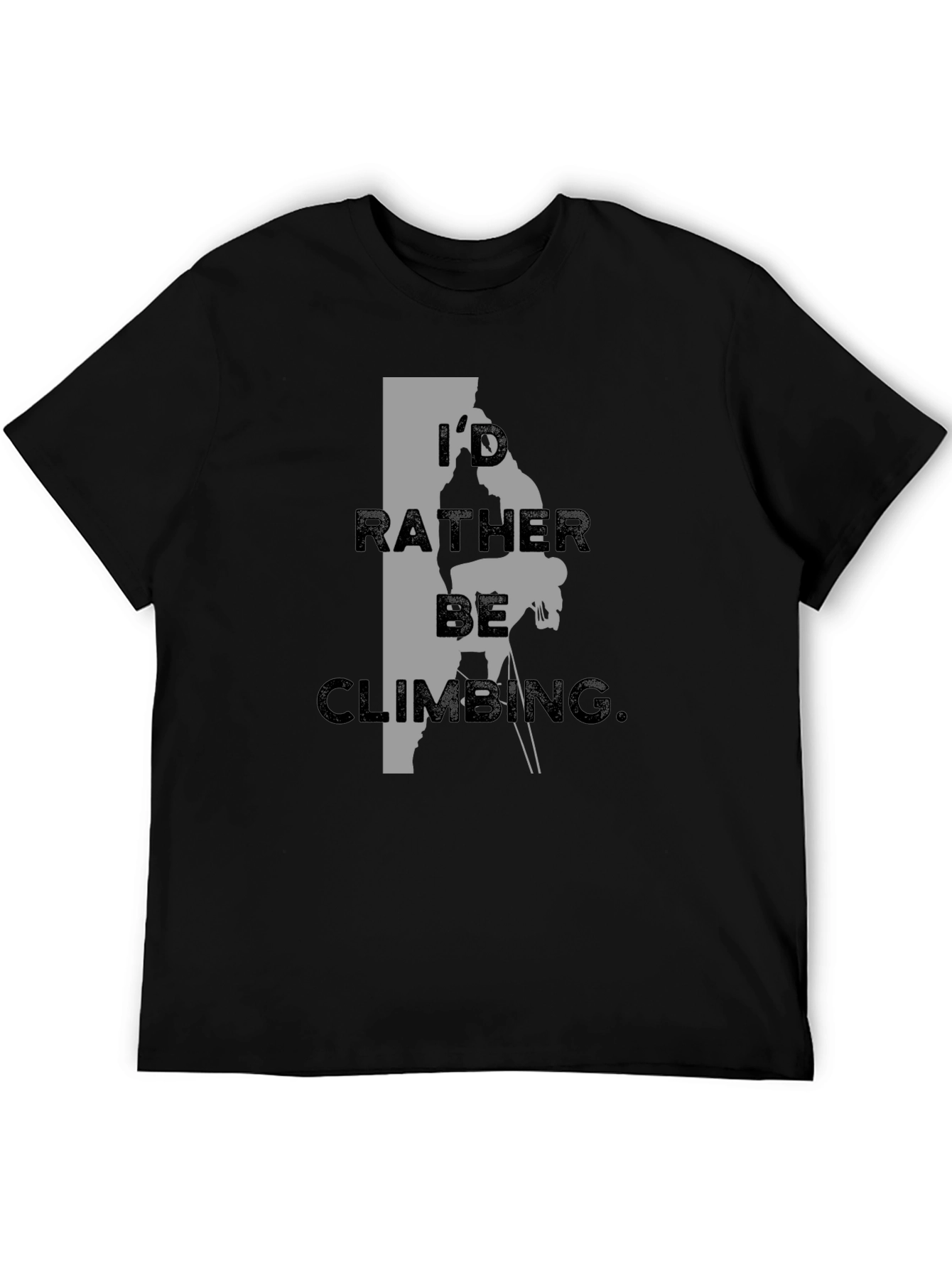 Climbing T-Shirt - Id Rather Be Climbing
