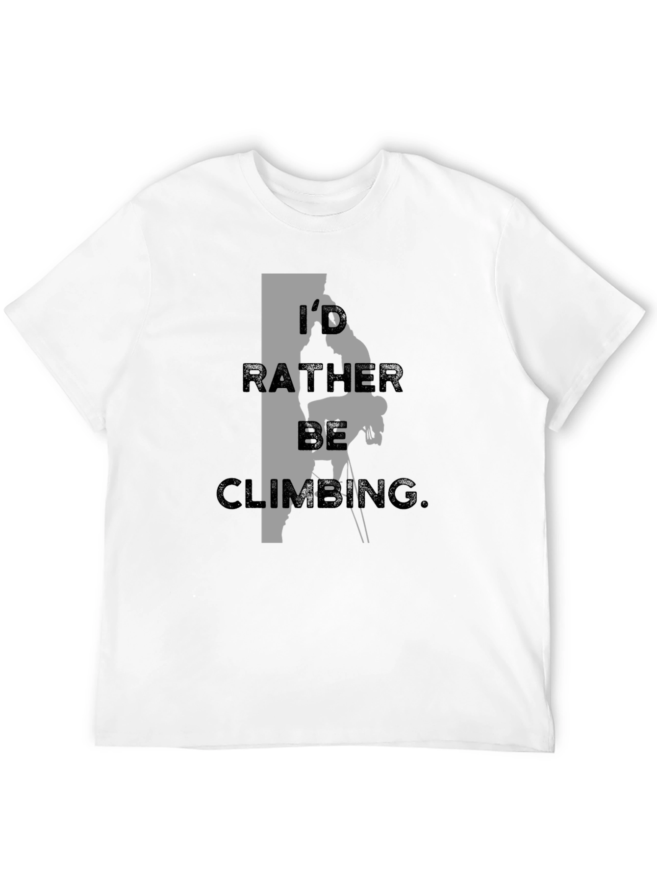 Climbing T-Shirt - Id Rather Be Climbing