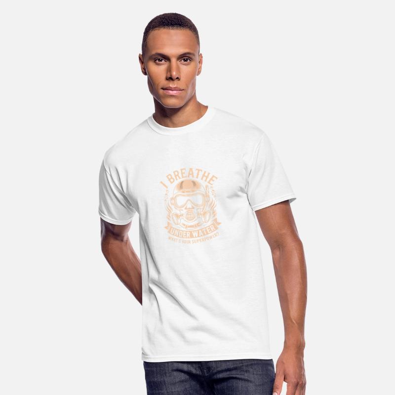 I Breathe Underwater Vintage Scuba Diver Scuba