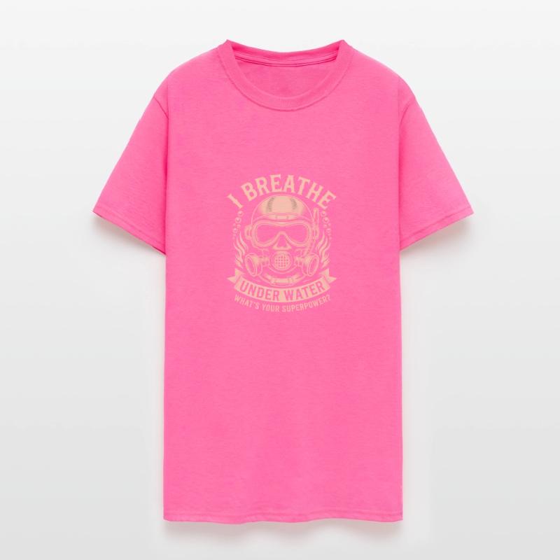 I Breathe Underwater Vintage Scuba Diver Scuba