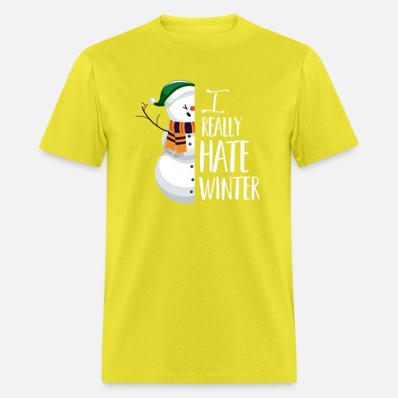 I Hate Winter, I Hate Snow And Cold