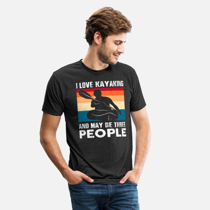 i like kayaking and may be 3 people padding river