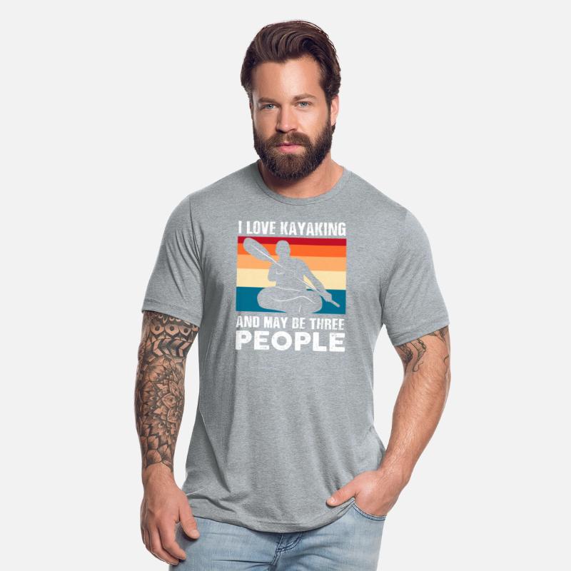 i like kayaking and may be 3 people padding river