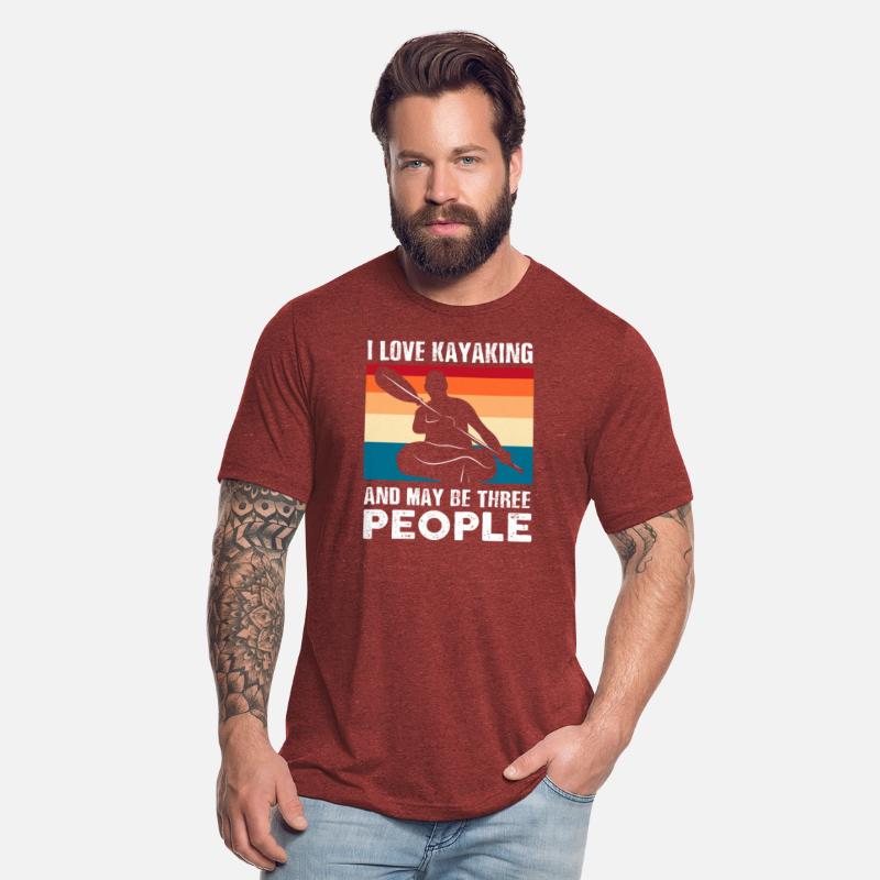 i like kayaking and may be 3 people padding river