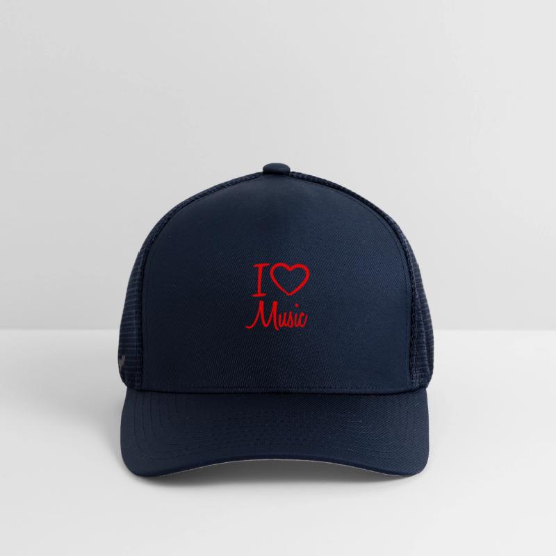I Love Music Letters Heart Quote Dance Party Logo