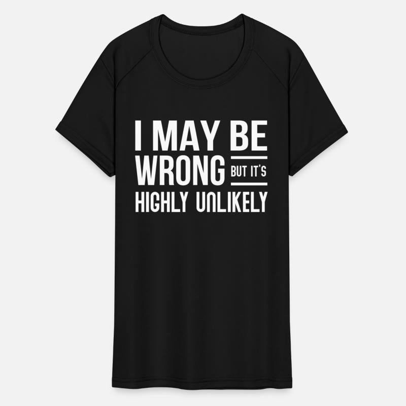 I May Be Wrong But It s Highly Unlikely I May Be