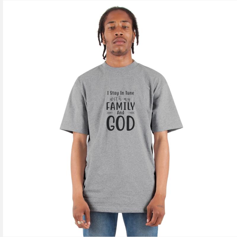 I stay in tune with my family and God