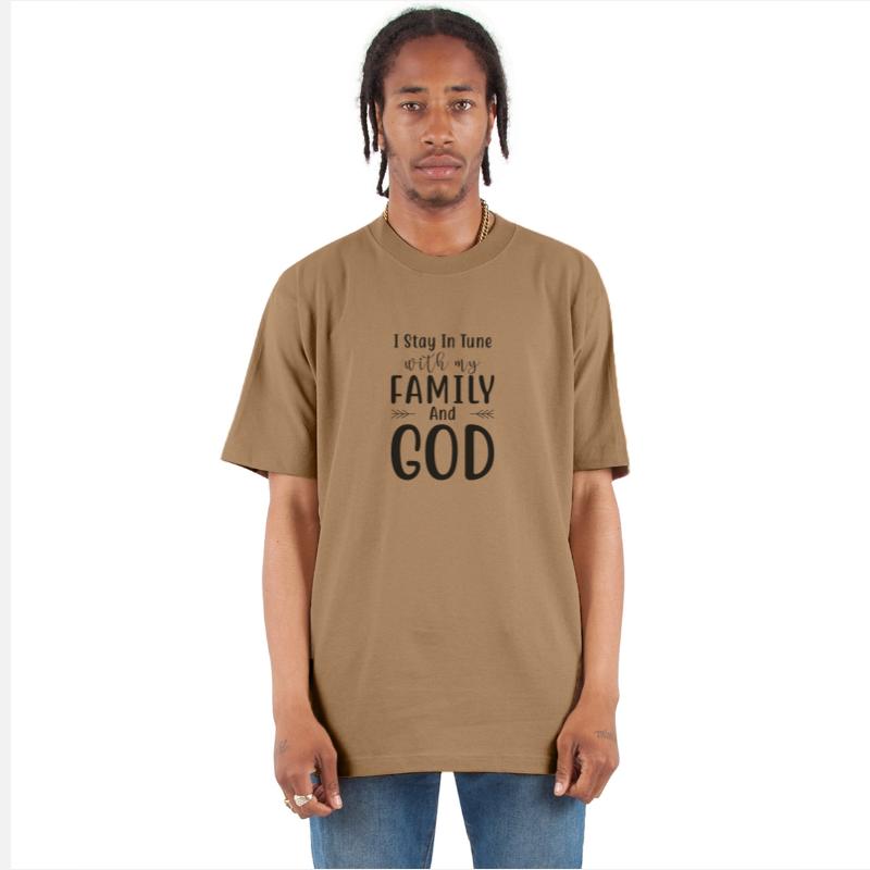 I stay in tune with my family and God
