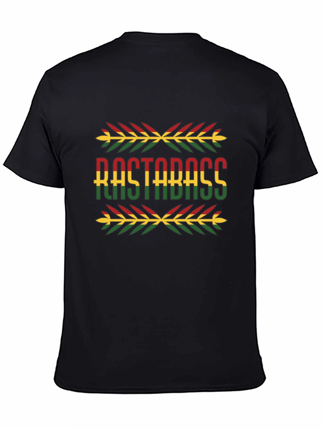 Rasta Bass Tee - Reggae Style Graphic T-Shirt