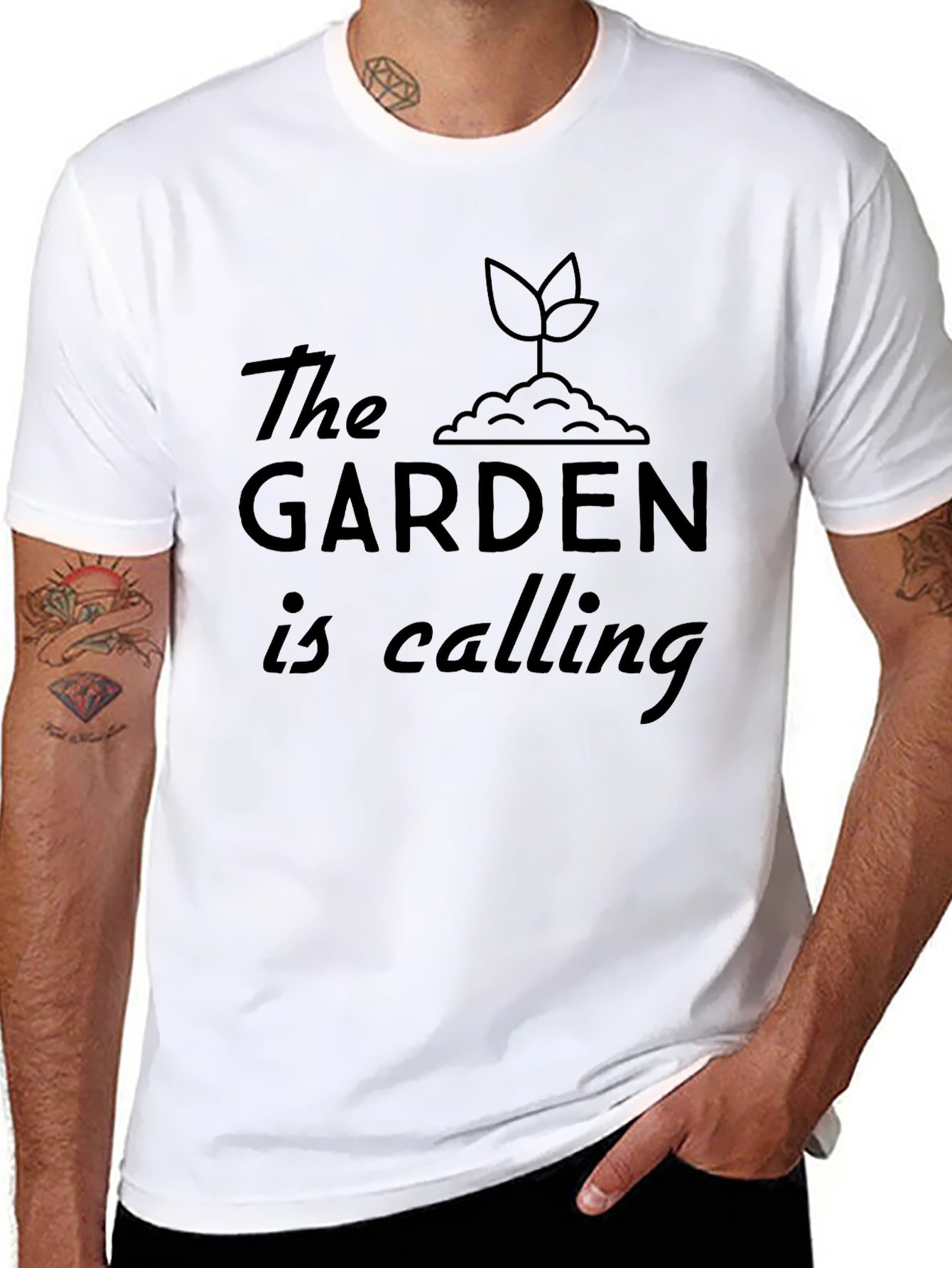 The Garden Is Calling T-Shirt - Gardener Gift