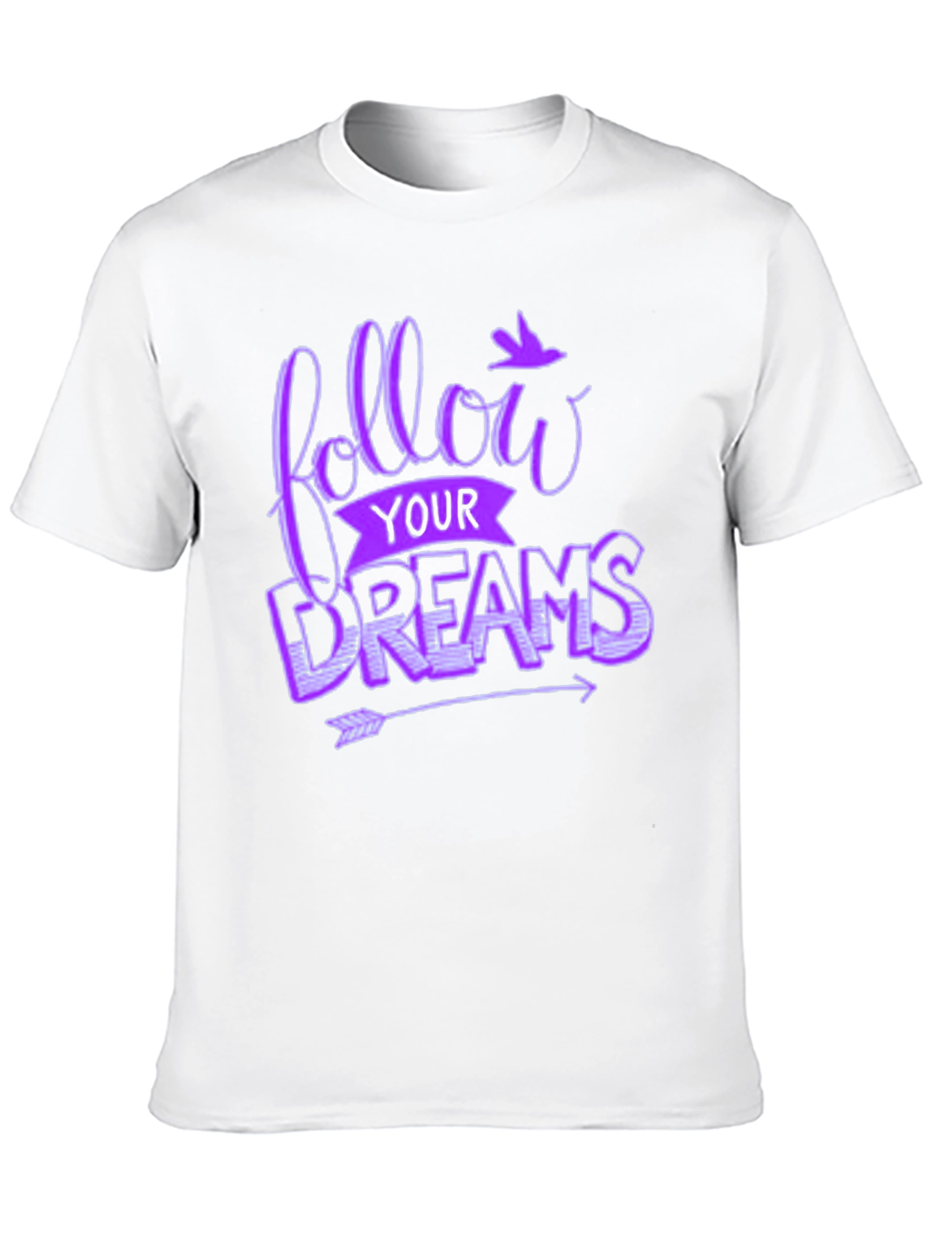 Follow Your Dreams Graphic Tee - Unisex Black T-Shirt