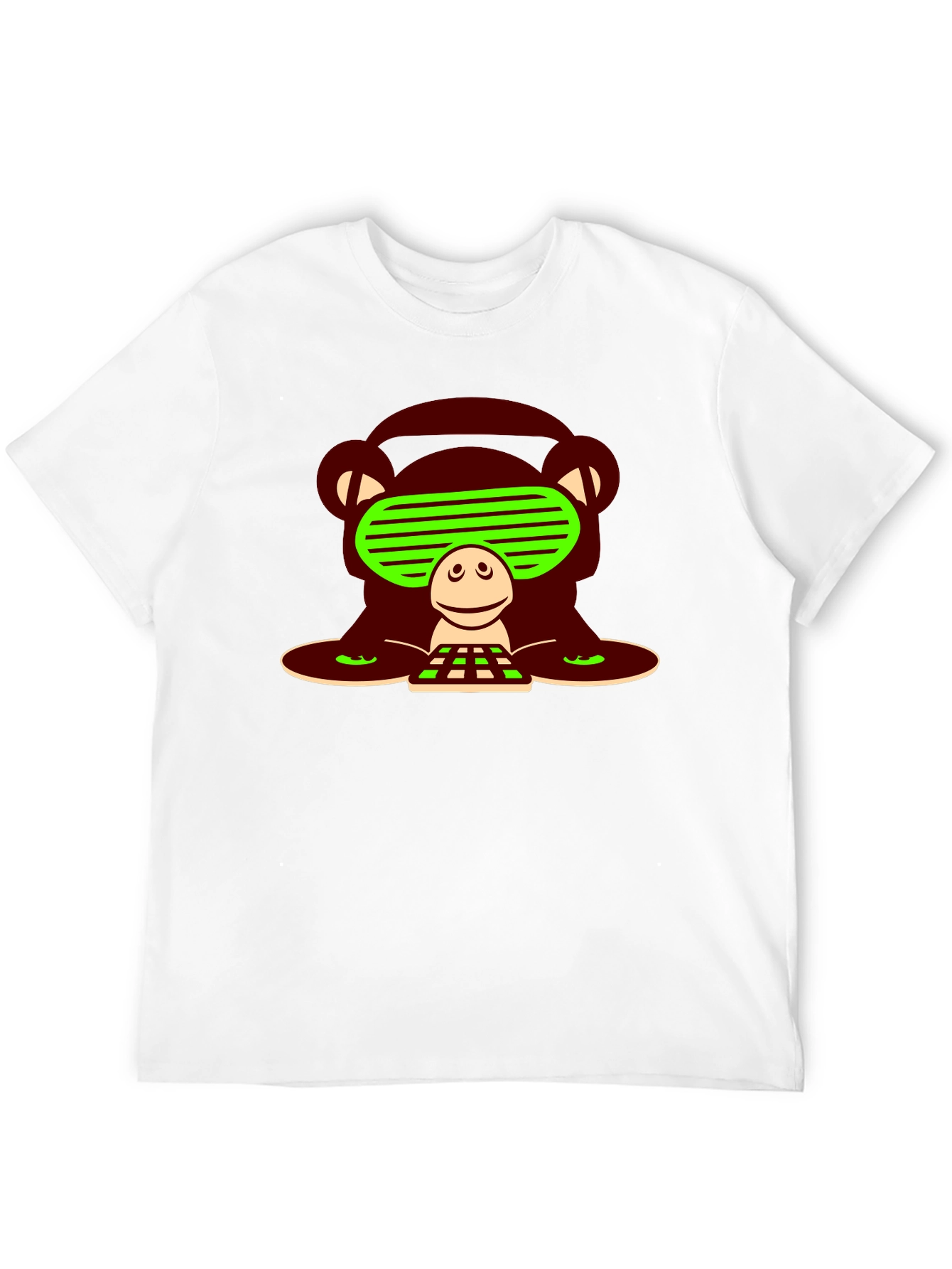 DJ Monkey Graphic T-Shirt