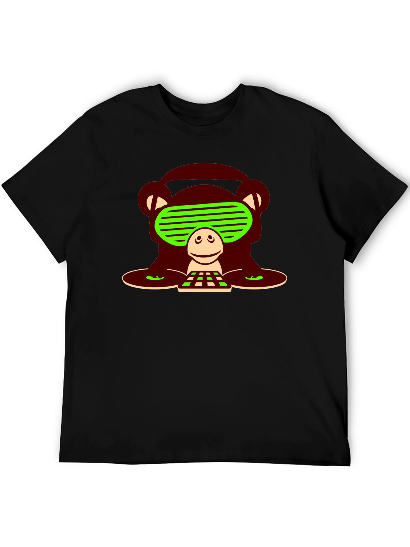 DJ Monkey Graphic T-Shirt