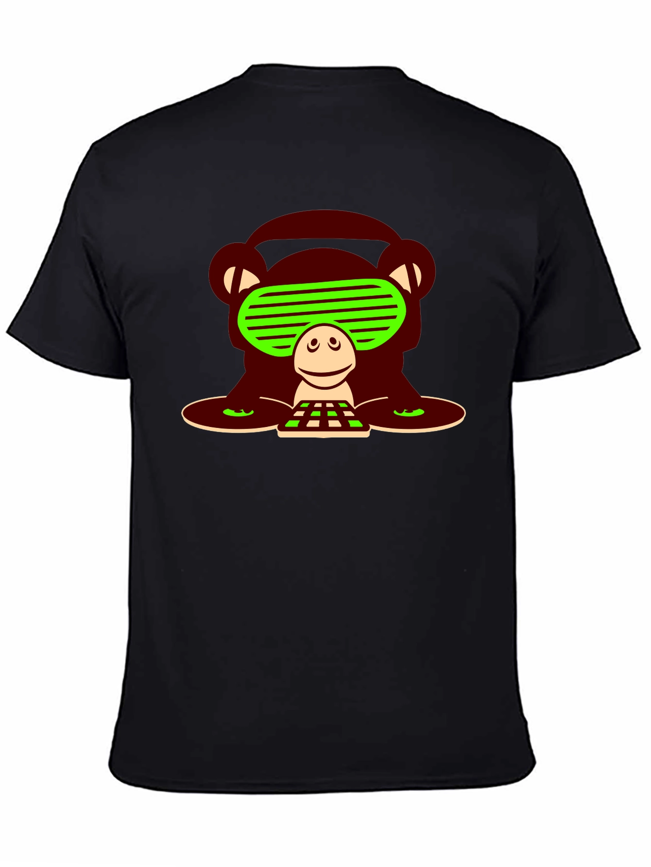 DJ Monkey Graphic T-Shirt