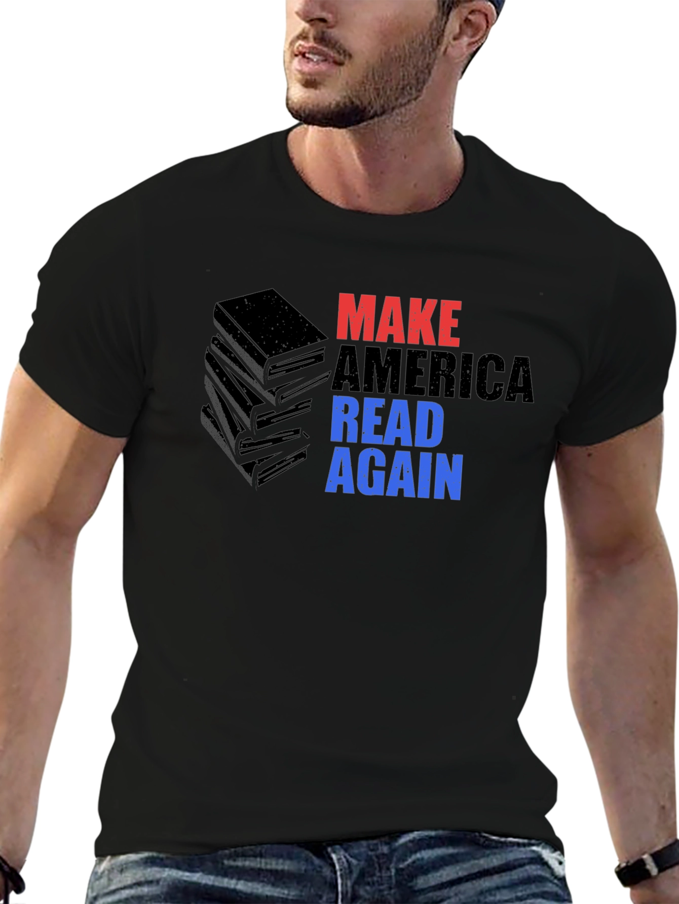 Make America Read Again Graphic Tee