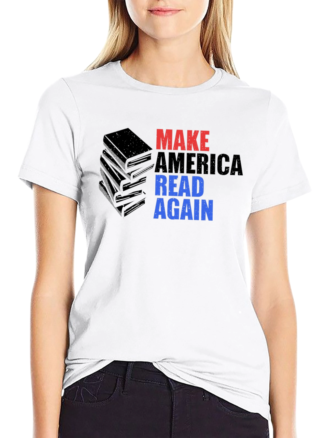 Make America Read Again Graphic Tee
