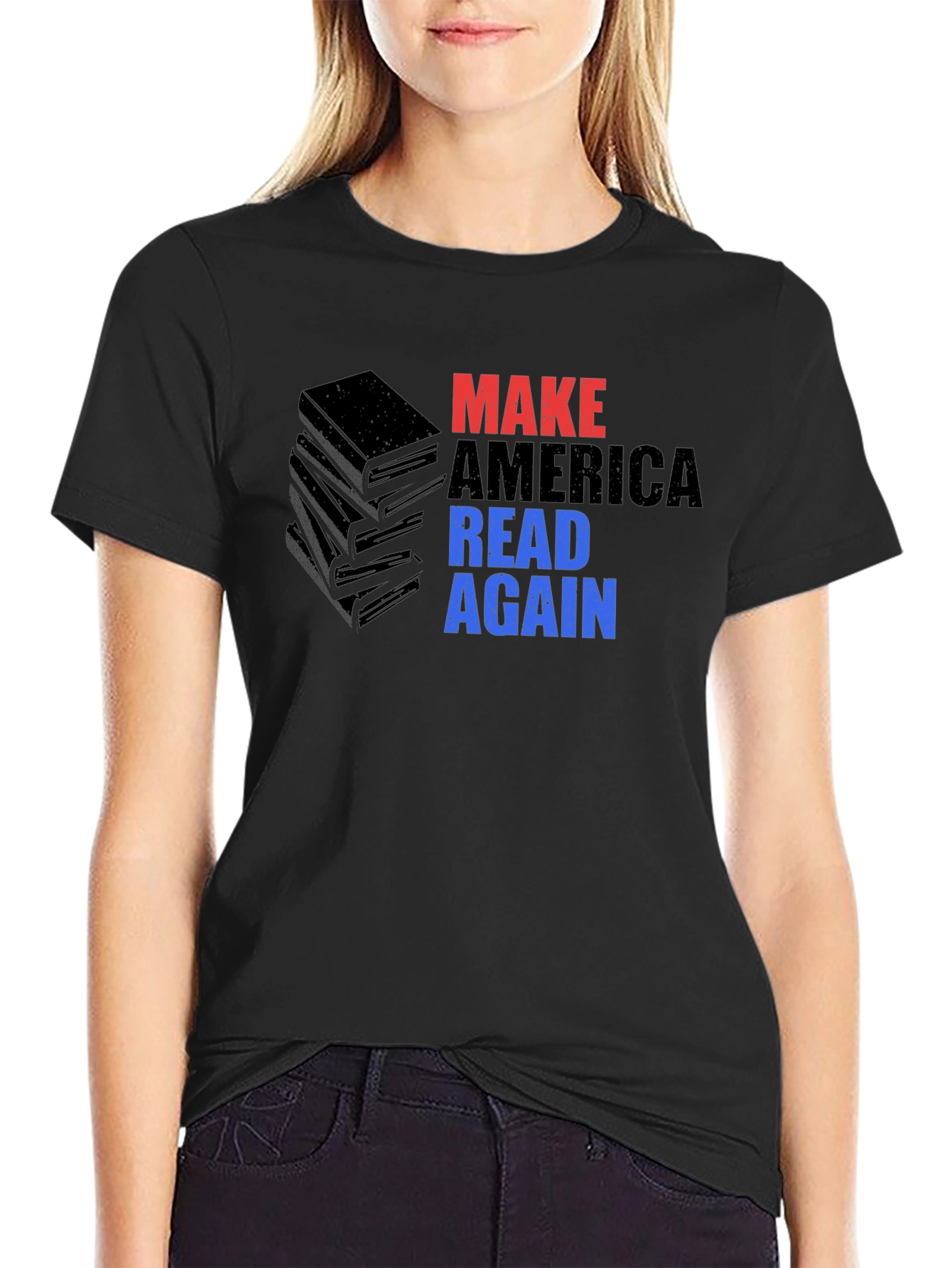 Make America Read Again Graphic Tee