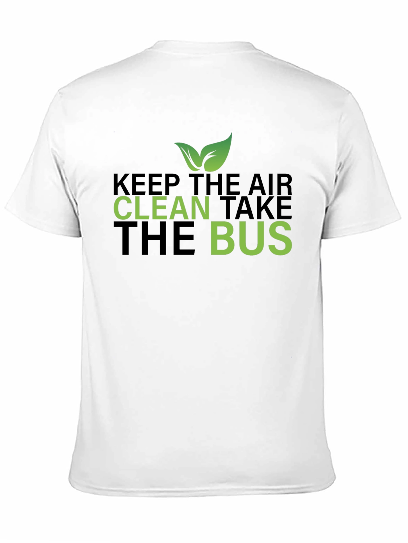 Eco-Friendly Take The Bus Graphic Tee
