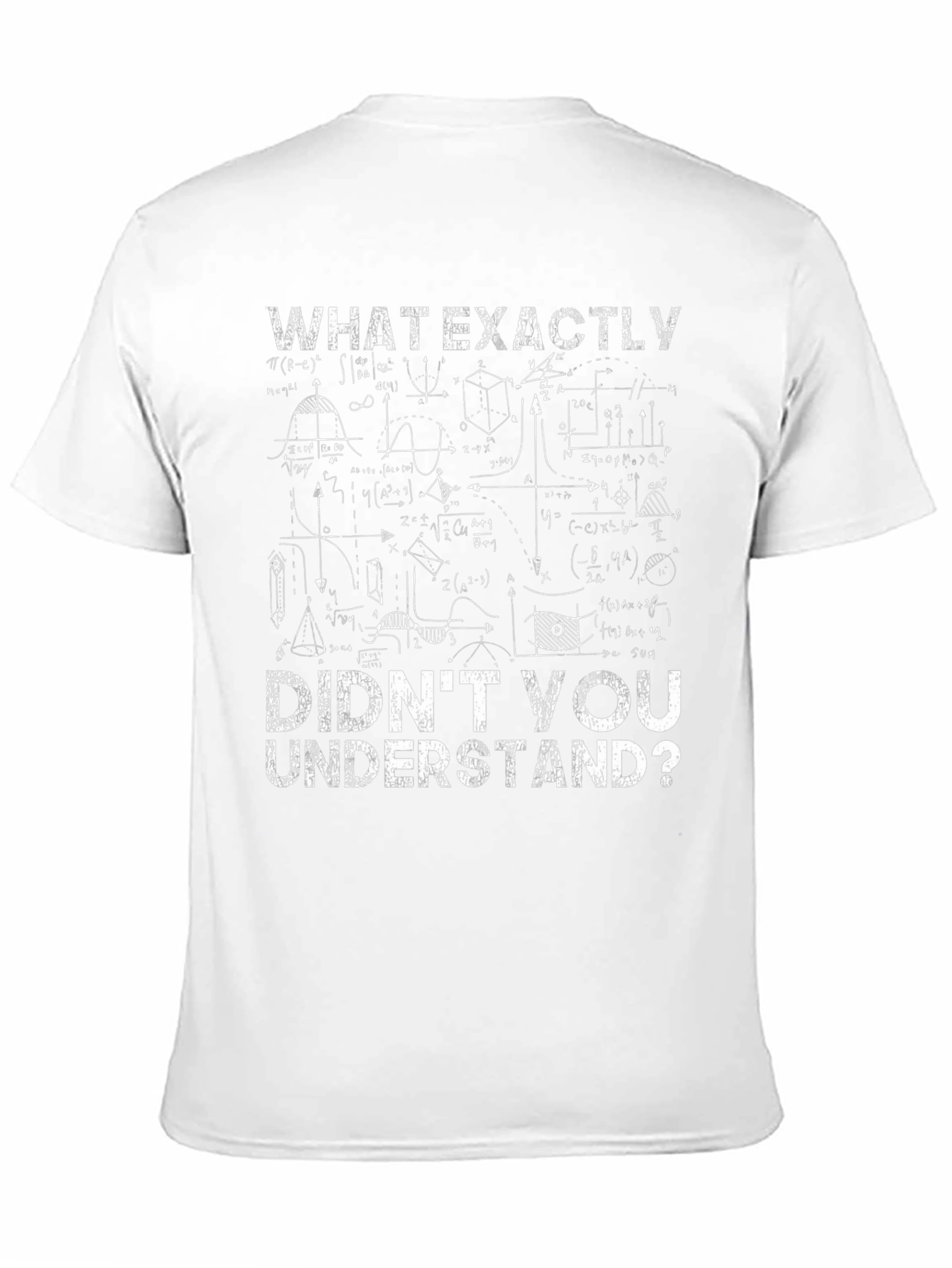 Math Equations Graphic T-Shirt