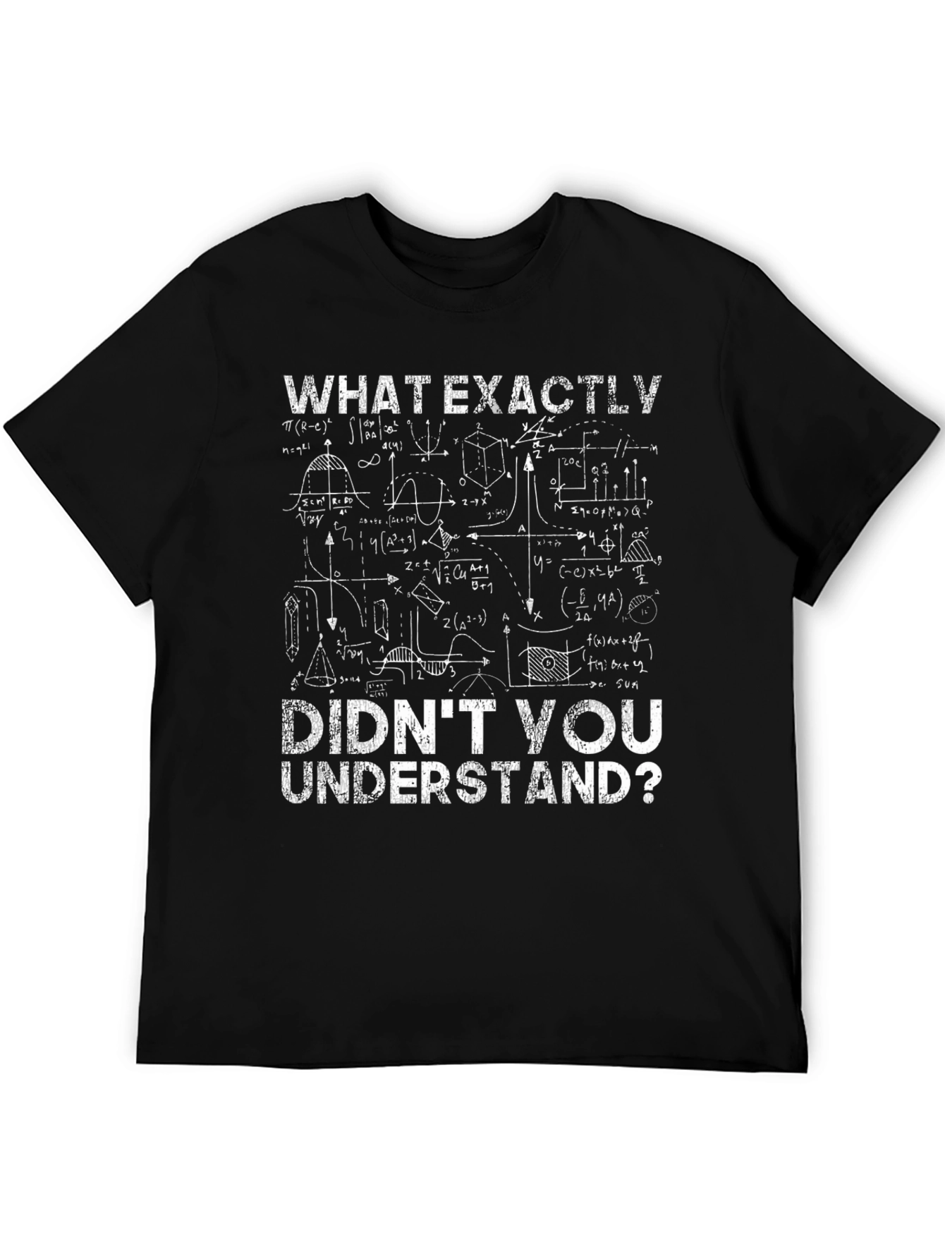 Math Equations Graphic T-Shirt