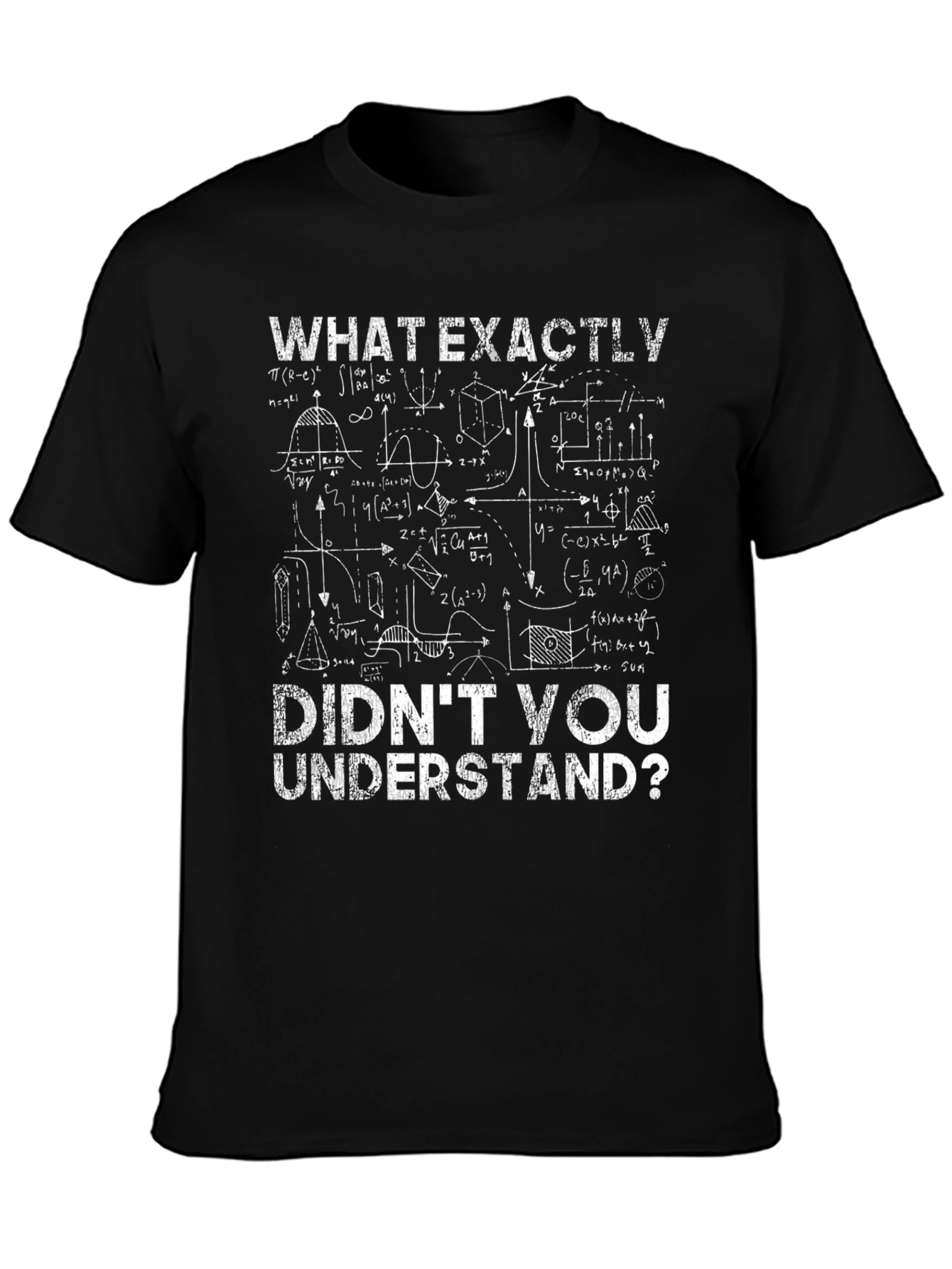 Math Equations Graphic T-Shirt