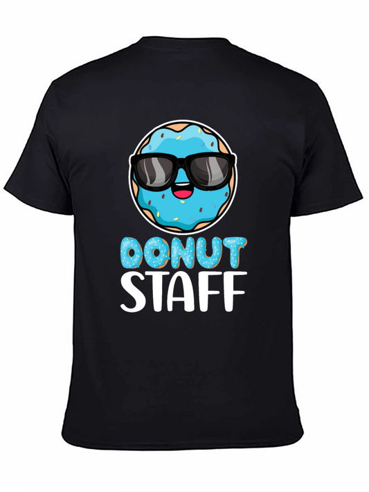 Donut Staff Graphic Tee - Funny Foodie T-Shirt