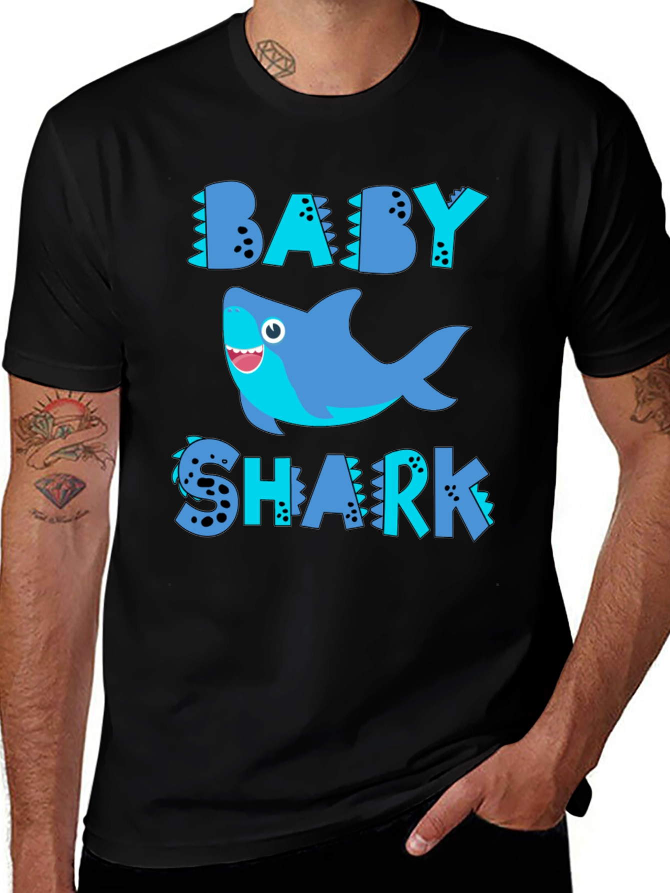 Baby Shark Graphic T-Shirt - Soft Cotton Blend