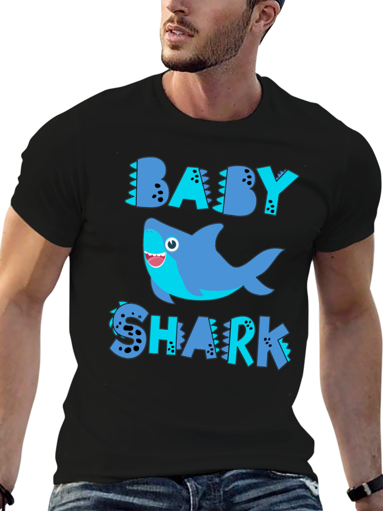 Baby Shark Graphic T-Shirt - Soft Cotton Blend