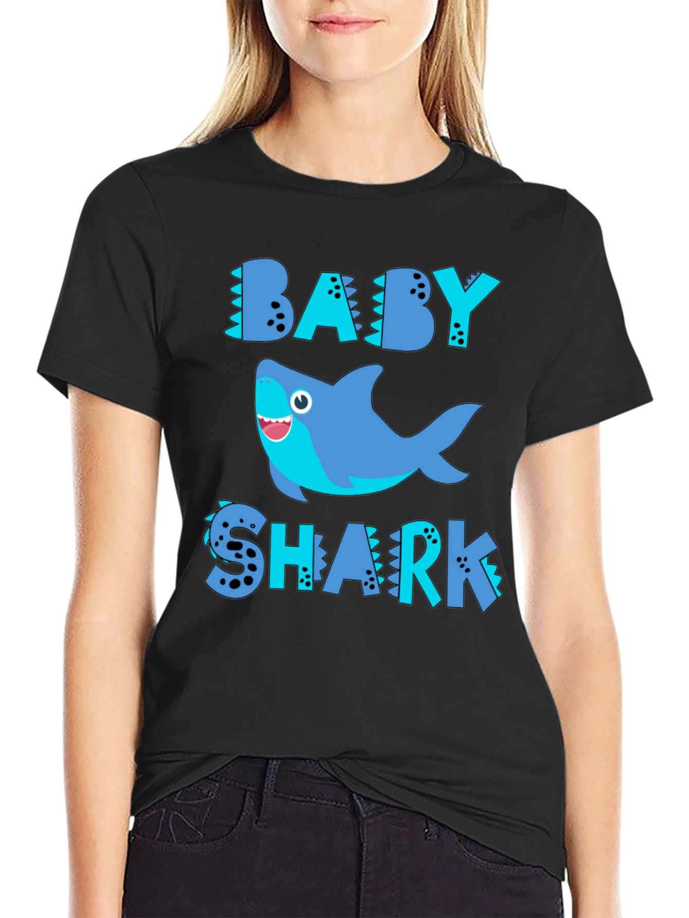 Baby Shark Graphic T-Shirt - Soft Cotton Blend