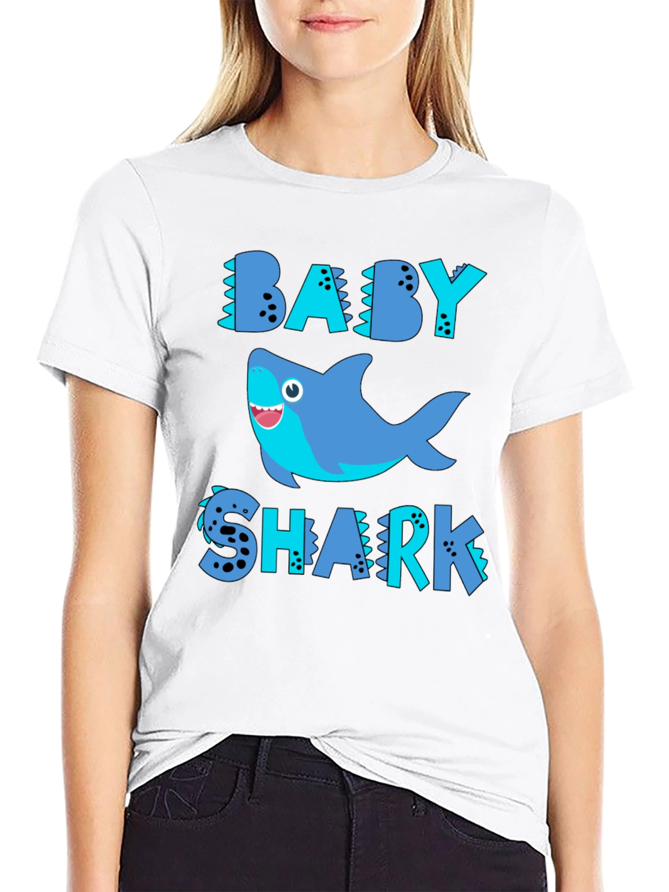 Baby Shark Graphic T-Shirt - Soft Cotton Blend