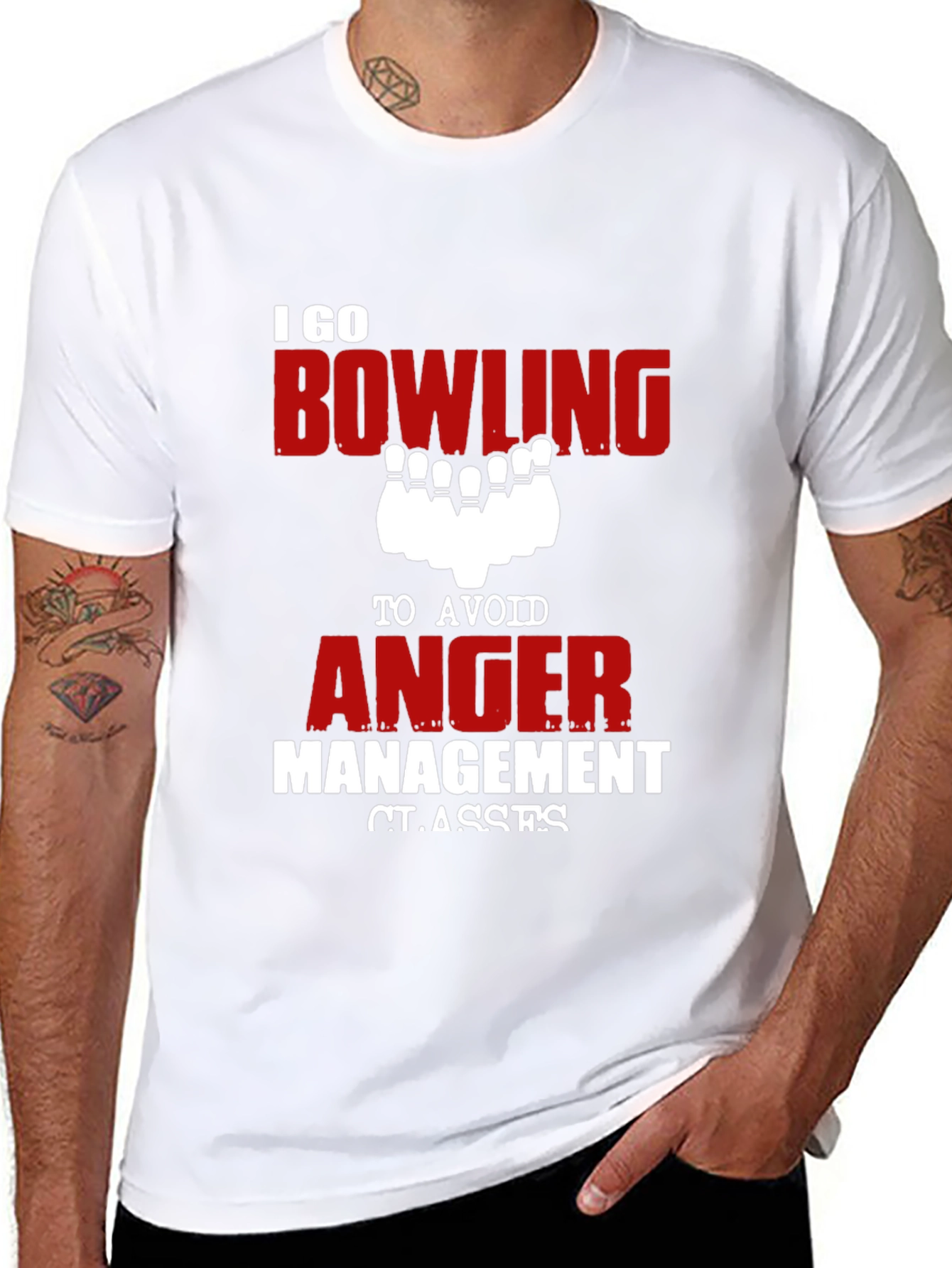 Bowling Anger Management T-Shirt