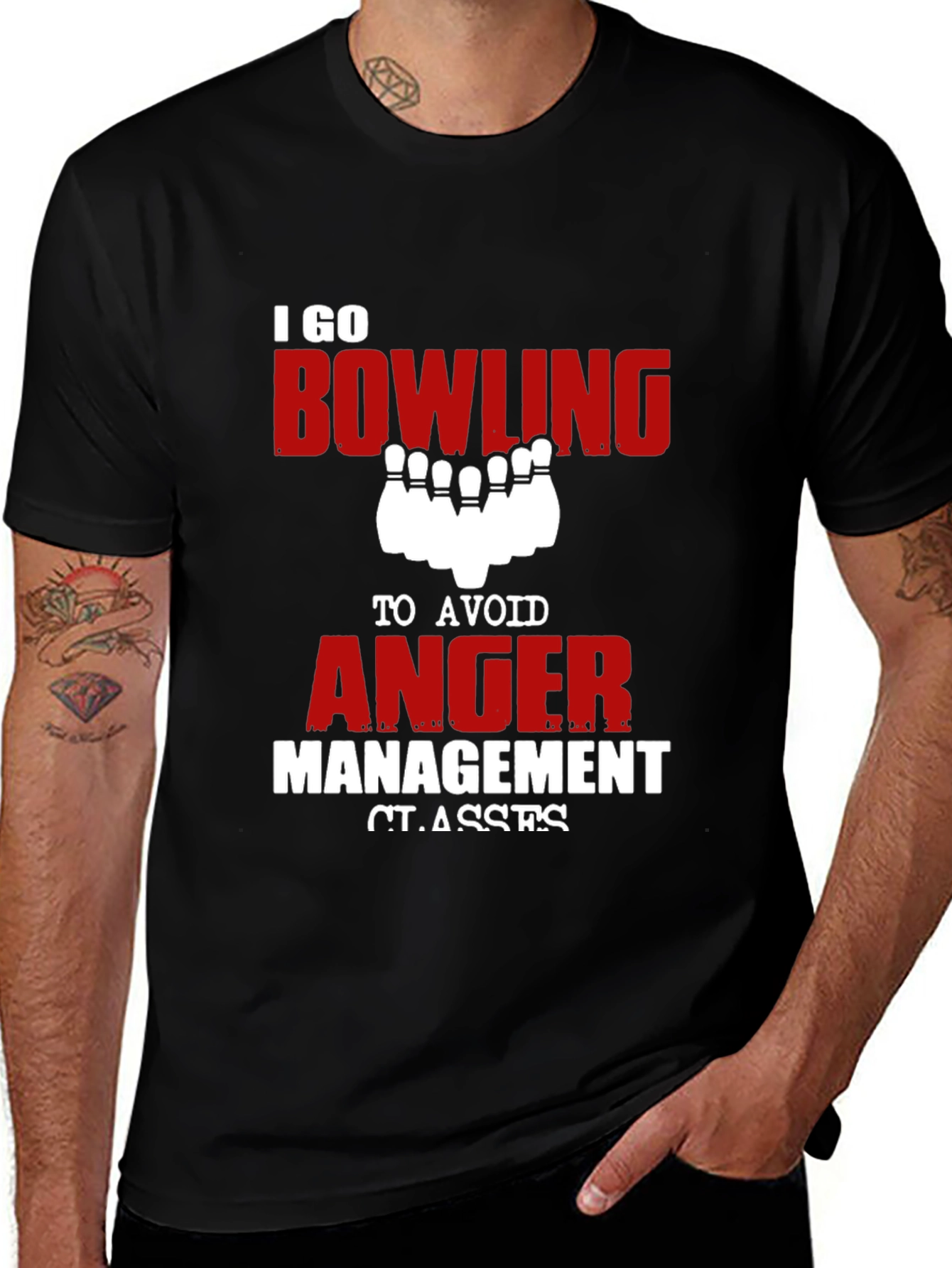 Bowling Anger Management T-Shirt
