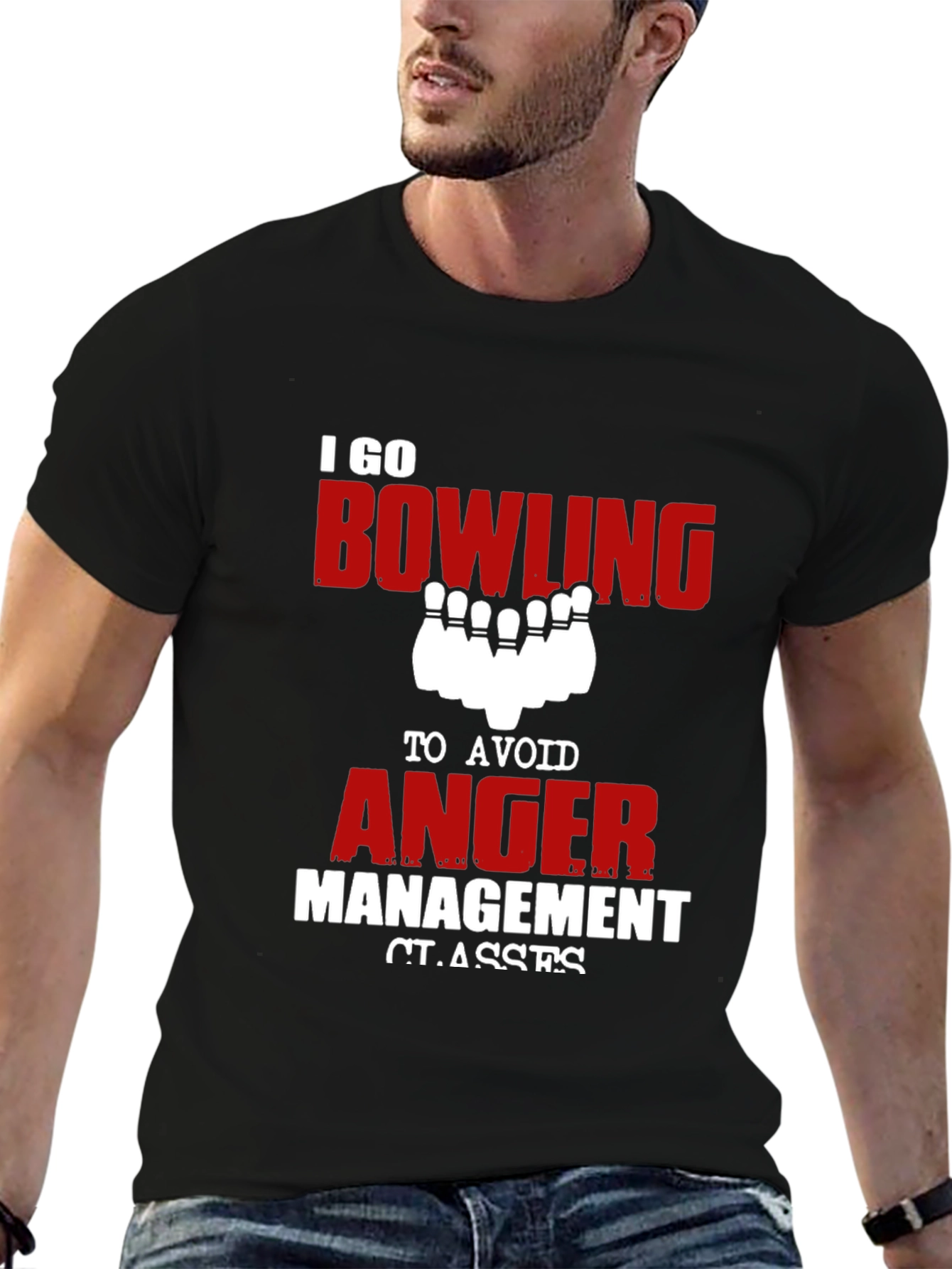Bowling Anger Management T-Shirt