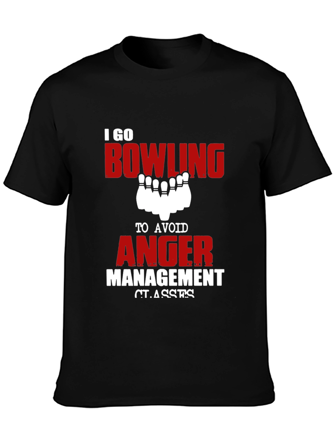 Bowling Anger Management T-Shirt