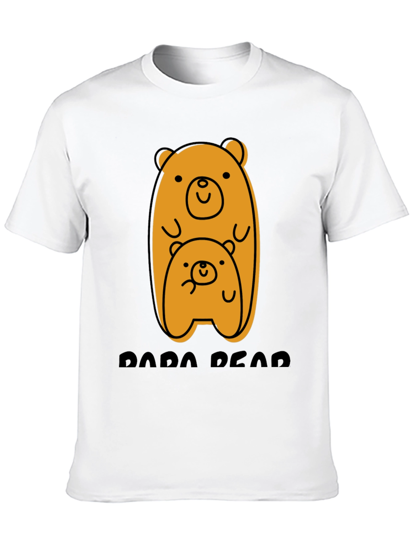 Papa Bear T-Shirt - Cute Graphic Tee