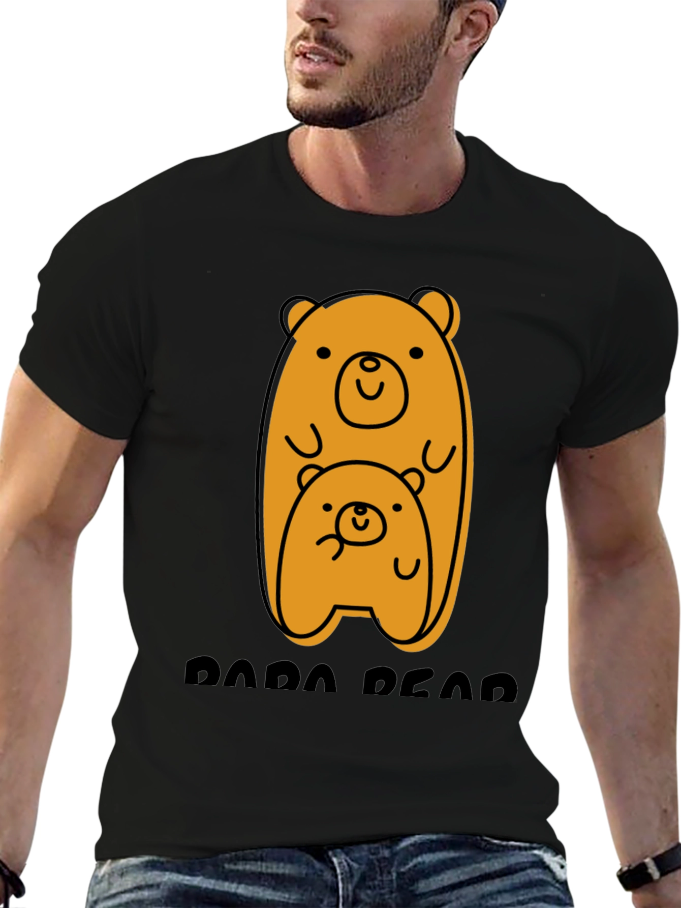 Papa Bear T-Shirt - Cute Graphic Tee