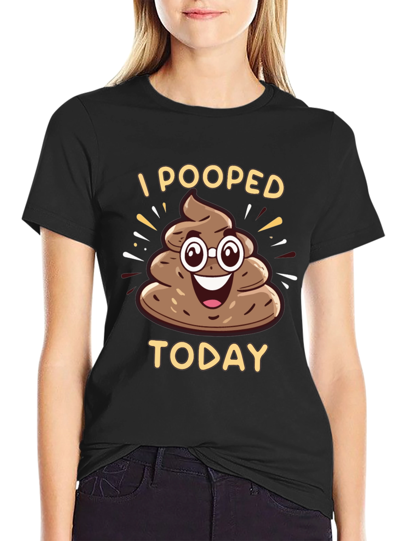 I Pooped Today Funny T-Shirt