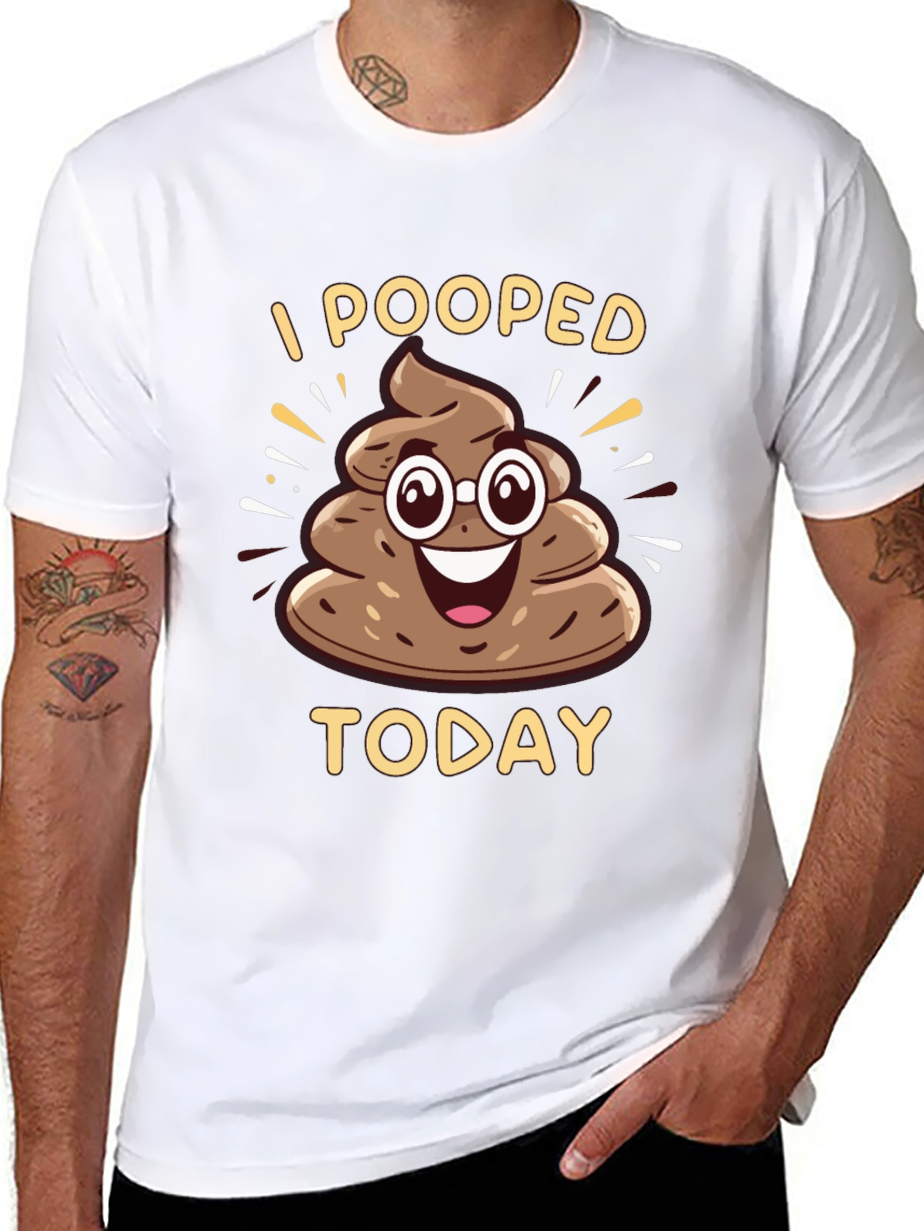 I Pooped Today Funny T-Shirt