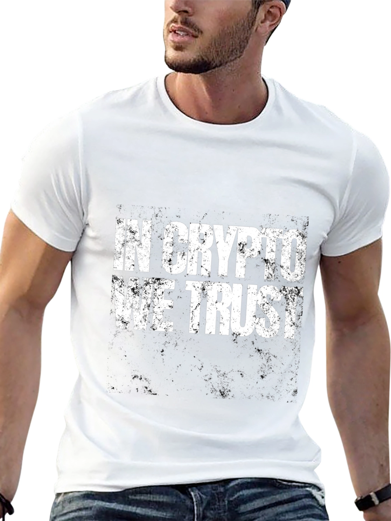 In Crypto We Trust Black T-Shirt