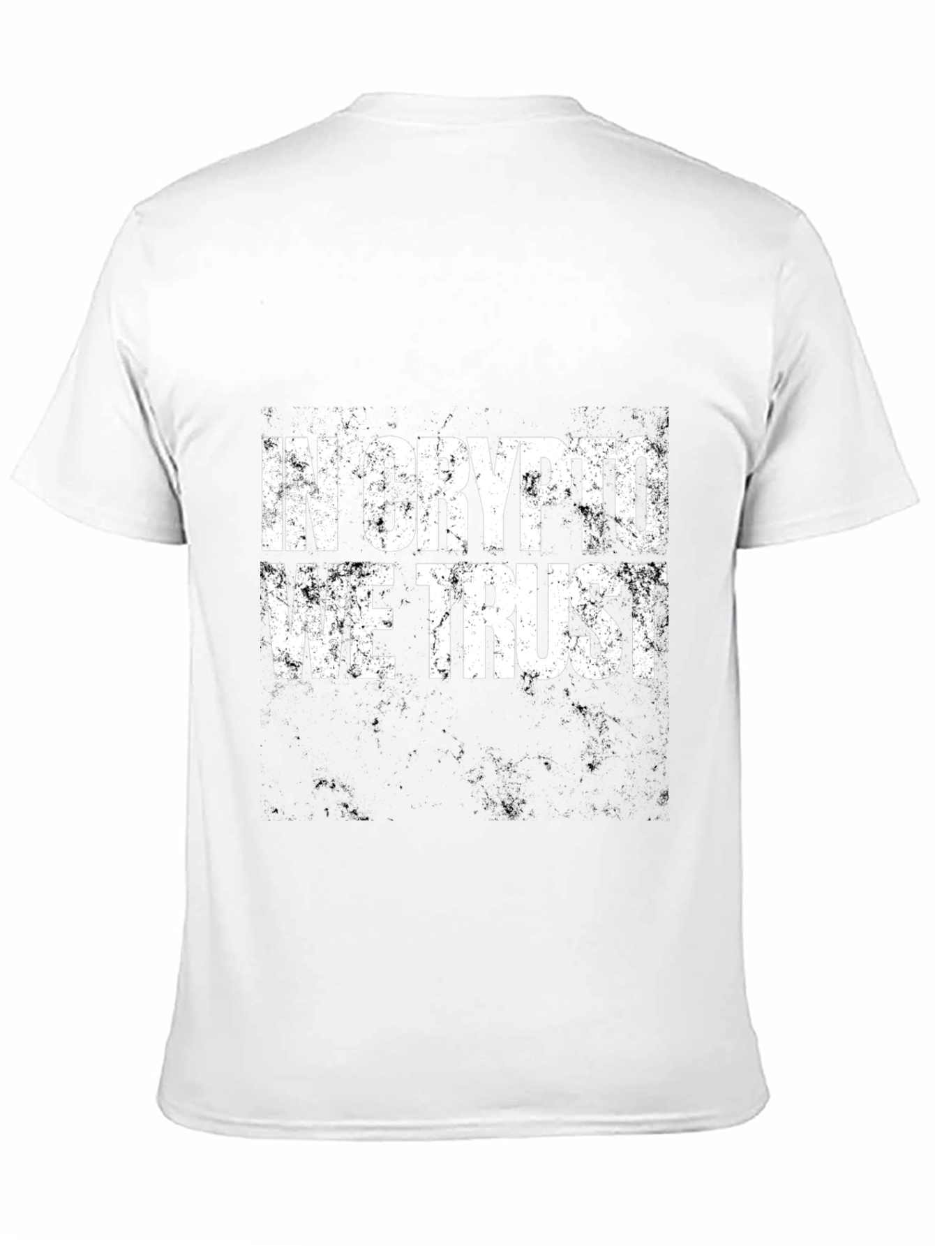 In Crypto We Trust Black T-Shirt