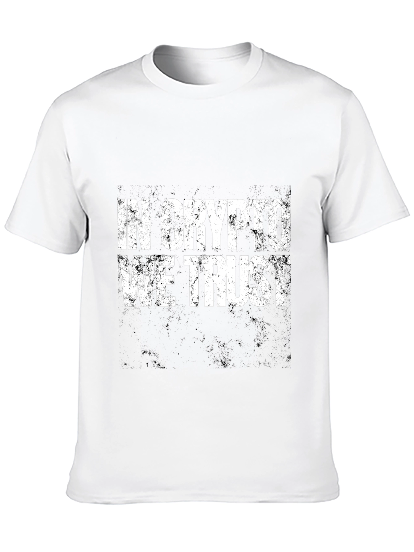In Crypto We Trust Black T-Shirt