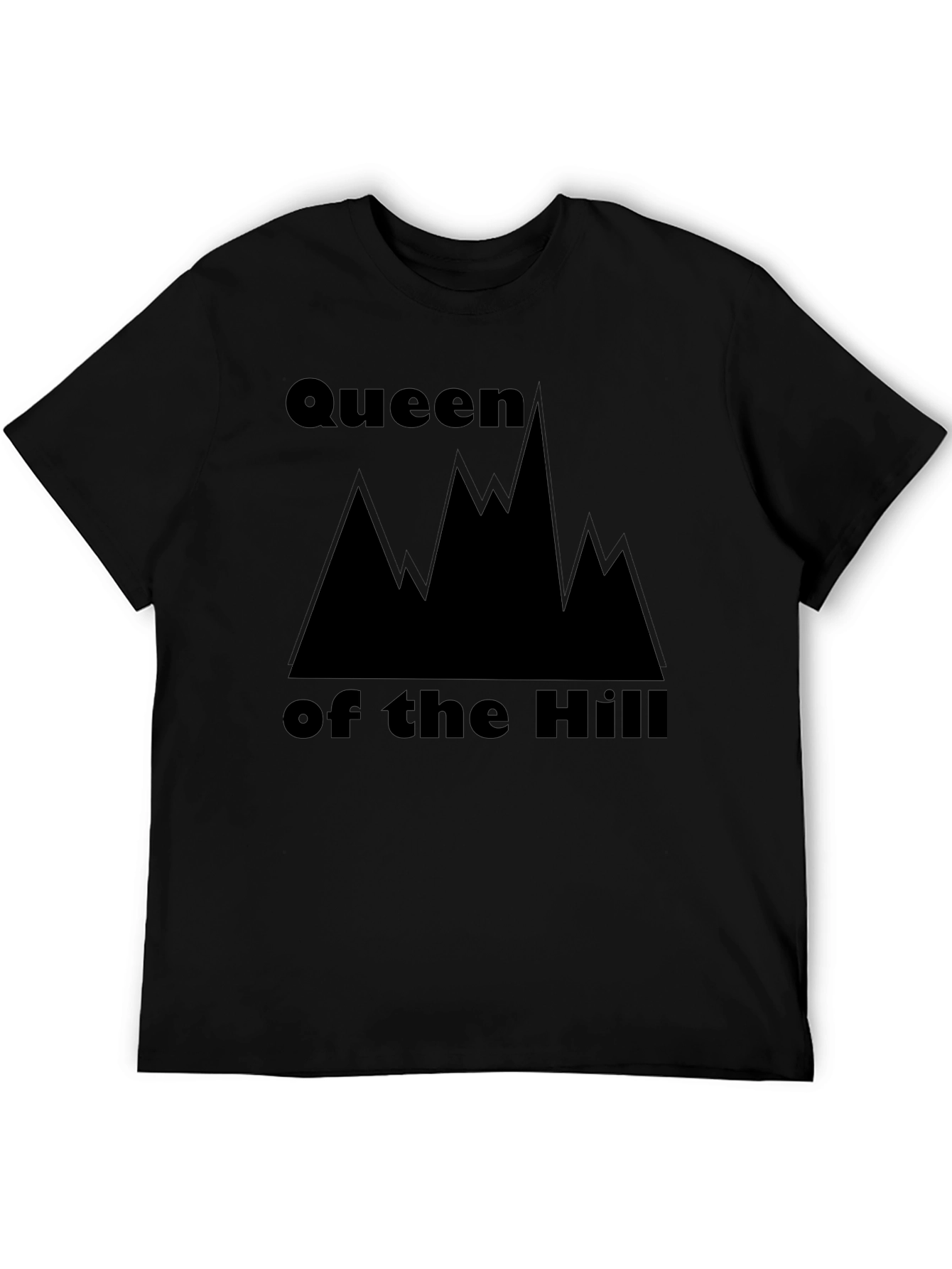 Queen of the Hill Graphic Tee - Black