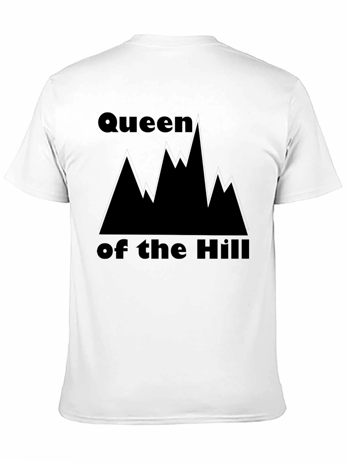 Queen of the Hill Graphic Tee - Black