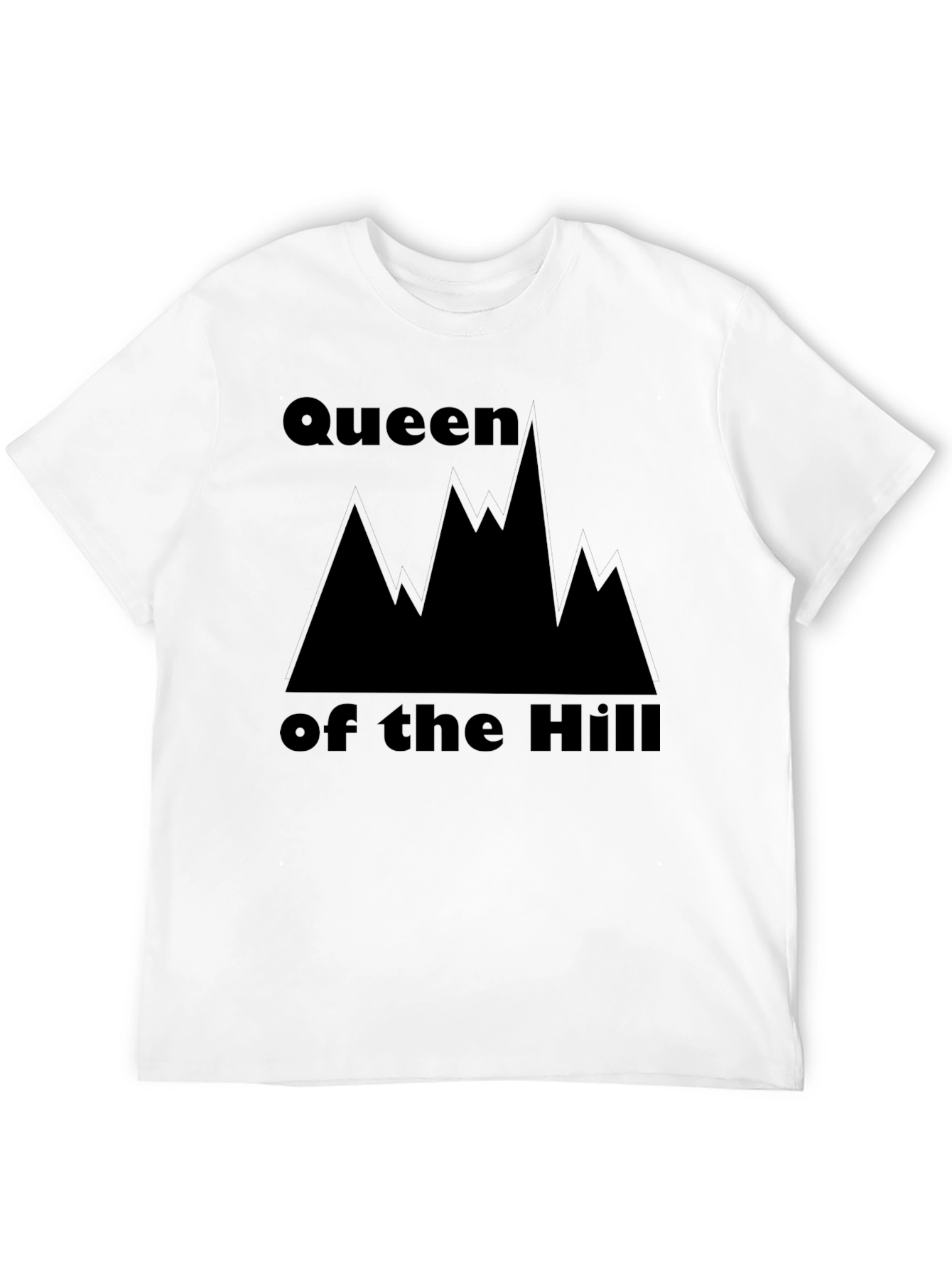 Queen of the Hill Graphic Tee - Black